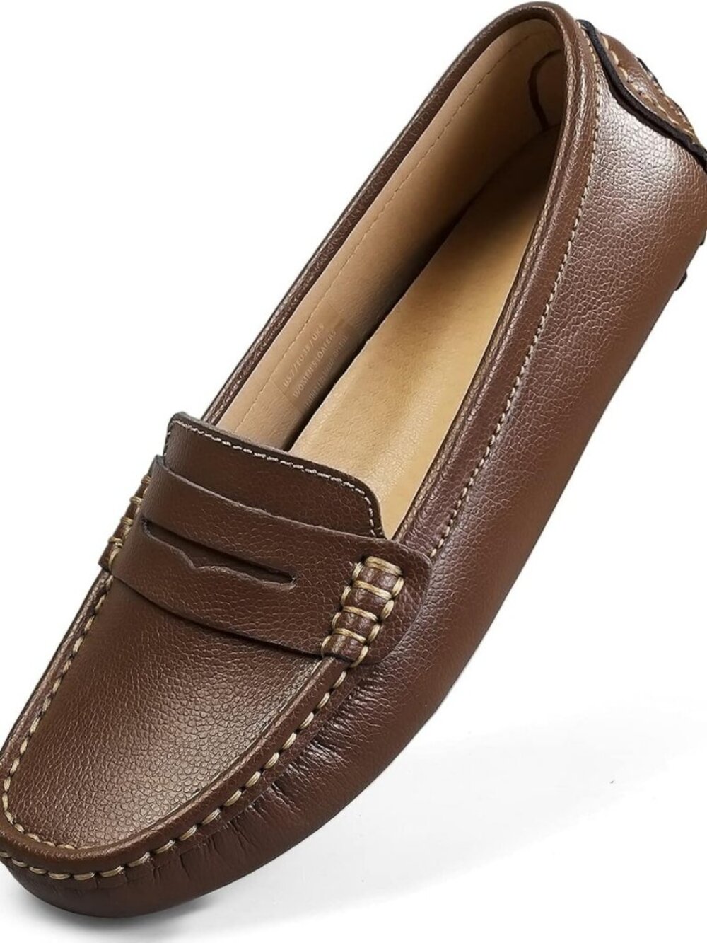 Classic Comfort Leather Penny Loafers | Lightweight Casual Slip-Ons & Walking